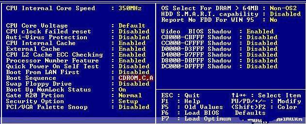 ����BIOS���ù�����һ������ͼ��